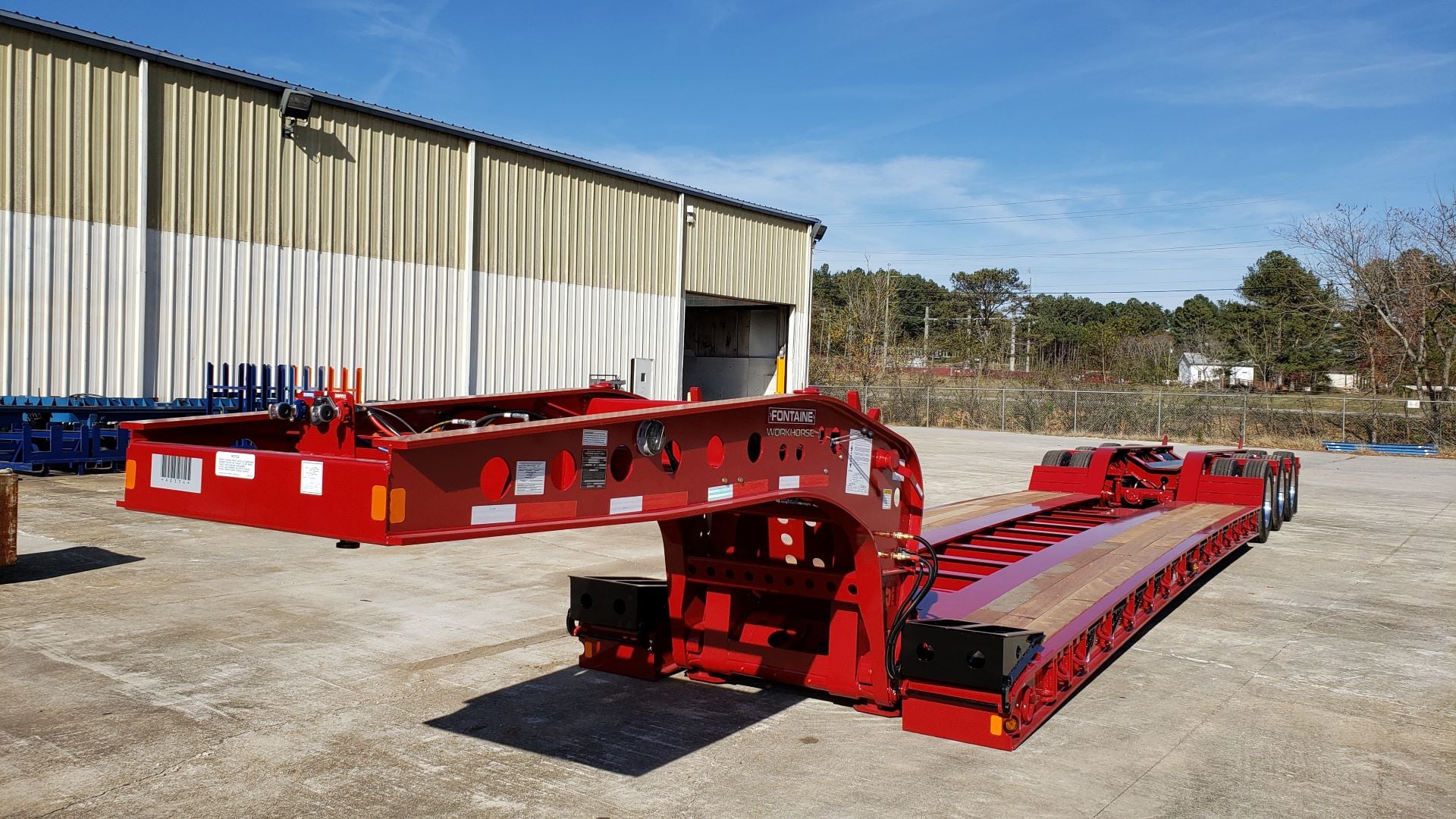 Fontaine Workhorse 55LCC Flat Trailer